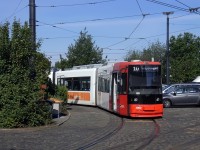29.-30. Mai 2010: Ein GT8N in der Gleisschleife am Depot Sebaldsbrück
