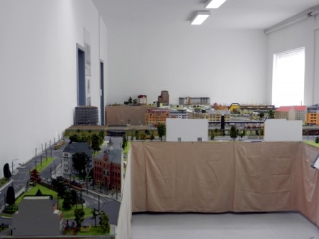 Ein Blick über das Kleine Dresden vor der Ausstellung.