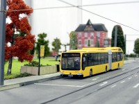 Ein Hybridbus auf der Linie 61 (am Riegelplatz - verfahren?