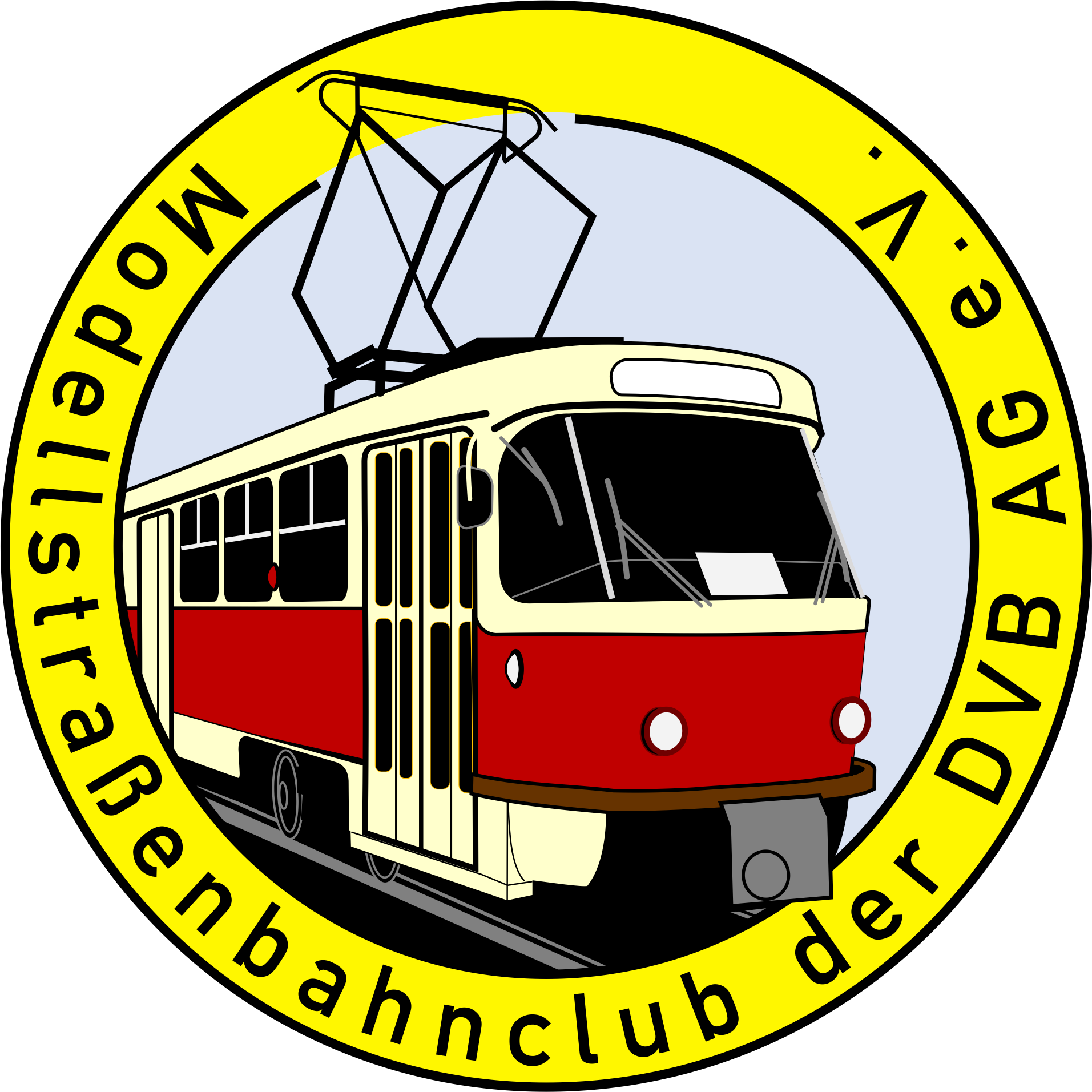 Logo Modellstraßenbahnclub der DVB AG e.V.