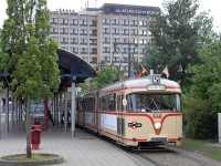 29.-30. Mai 2010: Toll organisiert: Morgens fuhr ein Wagenzug die Hotels ab, und brachte die Aussteller zum Depot Sebaldsbrück.