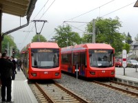 Endstation: Die Straßenbahn als Eisenbahn in Stollberg.