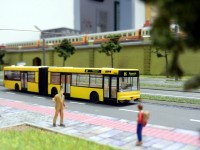 Busverkehr auf den Straßen: MAN NG313 in der Weißeritzstraße.