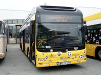 Der zweiachsige Hybridbus von MAN
