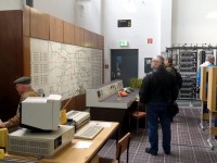Die alte Energiedispatcherzentrale wurde im Museum wieder aufgebaut.