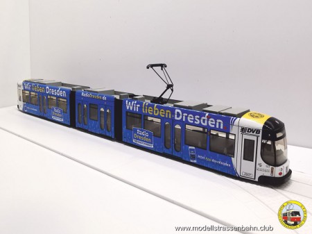 Unser neues Modell: 232 607 mit "Wir lieben Dresden"