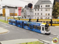 Unsere "Wir lieben Dresden" Straßenbahn.