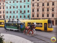 150 Jahre Straßenbahn: Pferdestraßenbahn und Niederflurfahrzeug