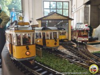 Die Stra&szlig;enbahn im Ma&szlig;stab 1:22,5.