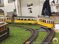 Die Stra&szlig;enbahn im Ma&szlig;stab 1:22,5.