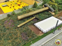 Die neue Unkrautecke am Pumpwerk