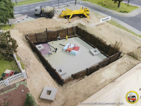 Nun haben wir schon eine Baustelle in der Baustelle