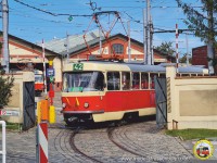 -Am Depot des Stra&szlig;enbahnmuseums