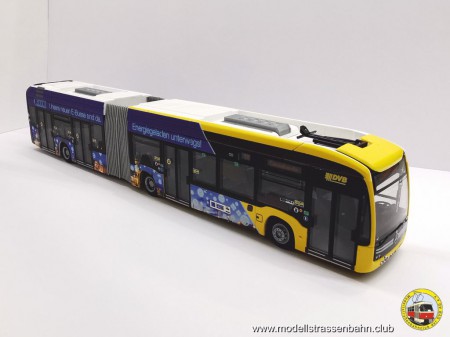 Das neue Busmodell des MB eCitaro 464 001.